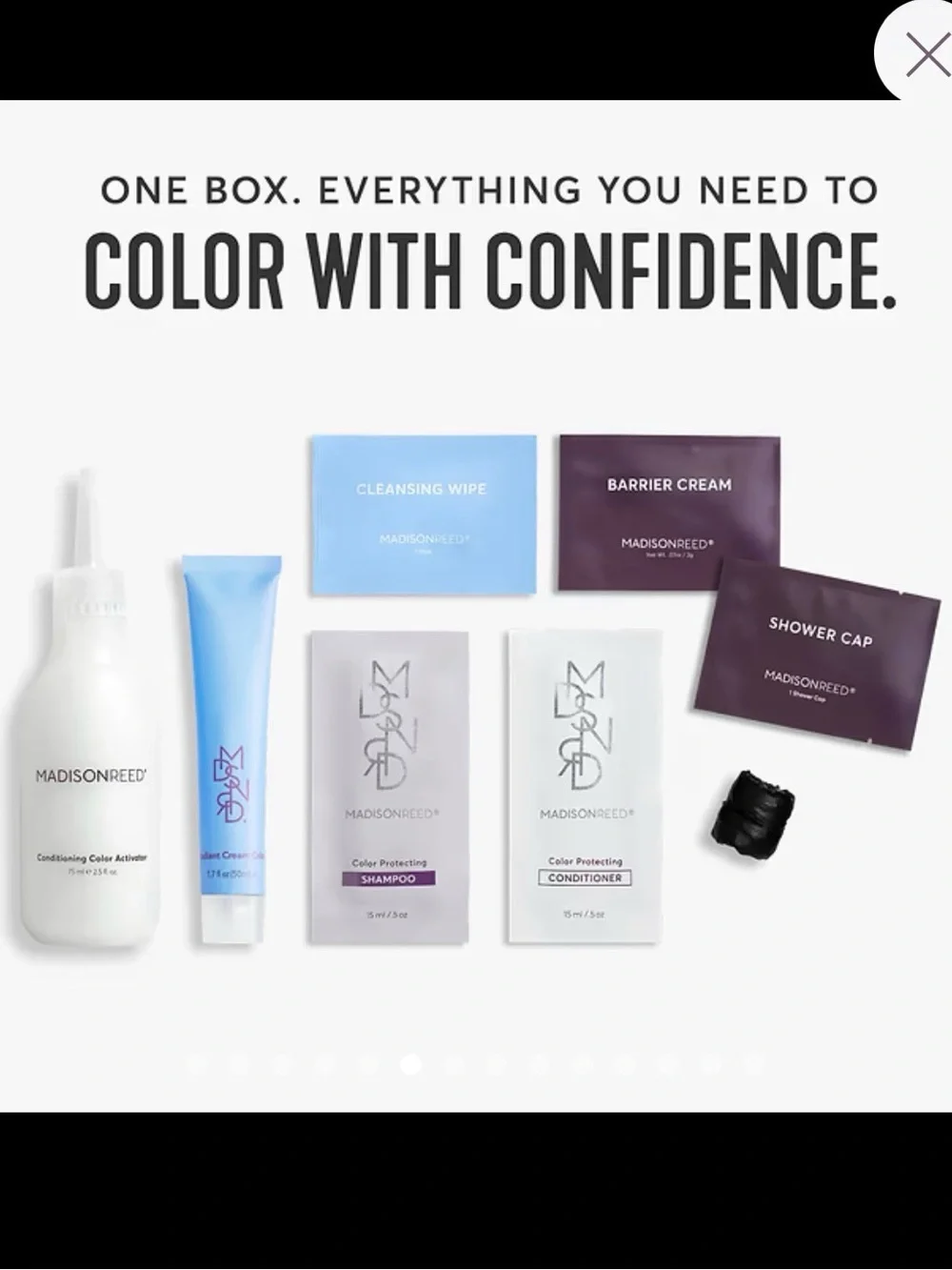 NIB Madison Reed Hair Color Kit LUCCA Light Golden Brown 7NGV Ammonia Free
